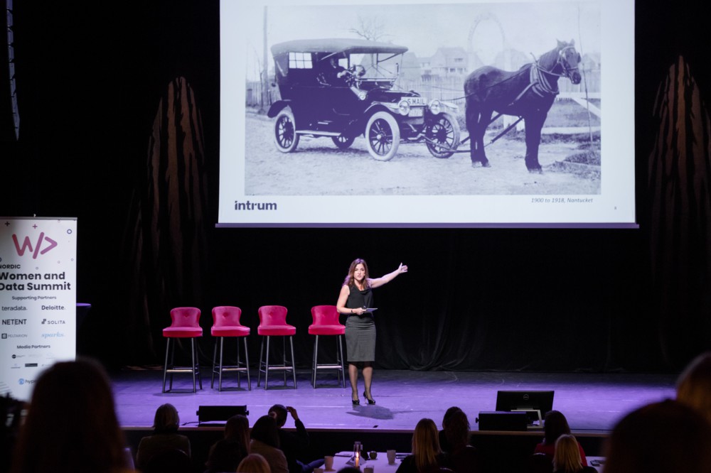 Dacil Ullman at Nordic Women and Data Summit 2018