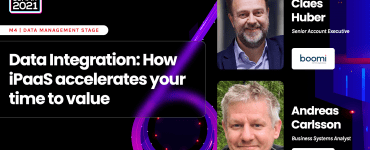 Data Integration: how iPaaS accelerates your time to value - Claes Huber, Boomi & Andreas Carlsson, Gislaved Gummi AB