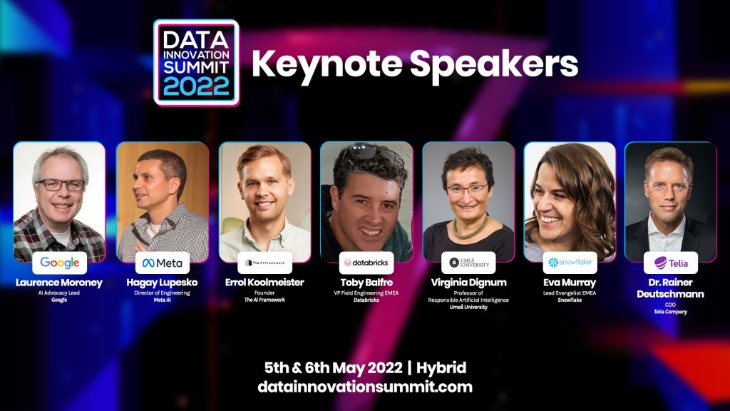 Keynote Speakers for the seventh edition of Data Innovation Summit 