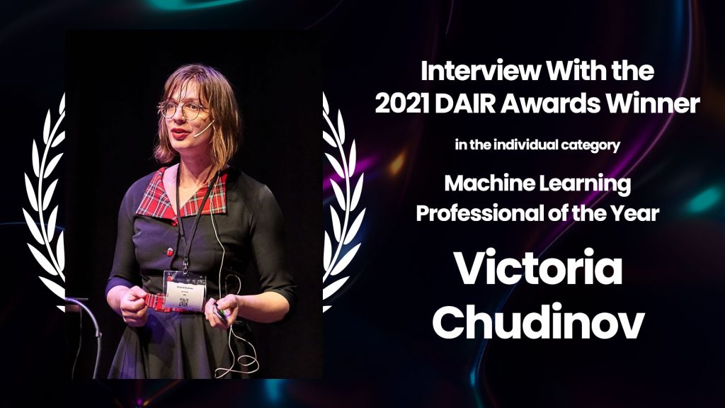 Victoria Chudinov DAIR Awards Winner